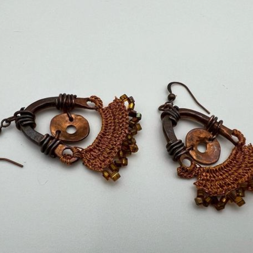 Copper with cupper methallic thread1