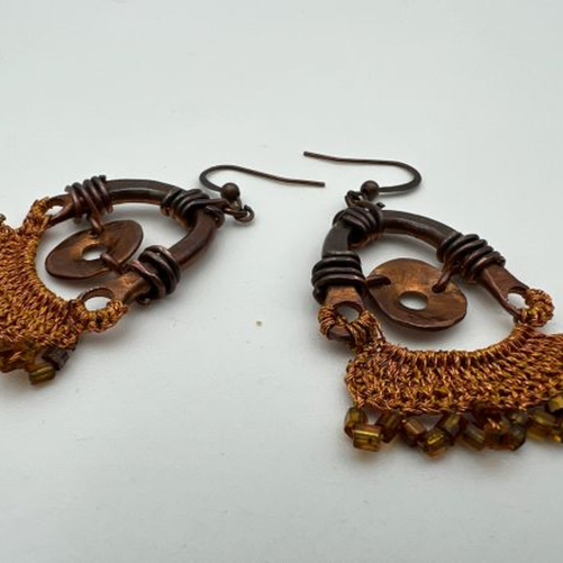 Copper with cupper methallic thread2