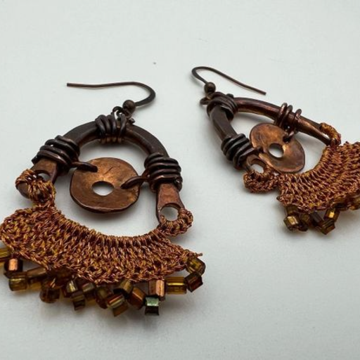 Copper with cupper methallic thread4