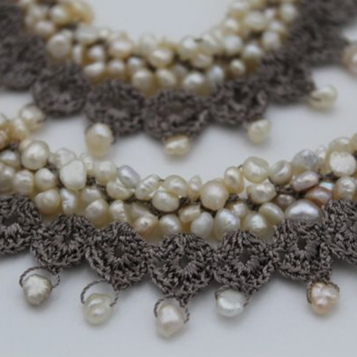 Natural Pearls and crochet3