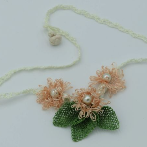 Peach clove needle Lace5