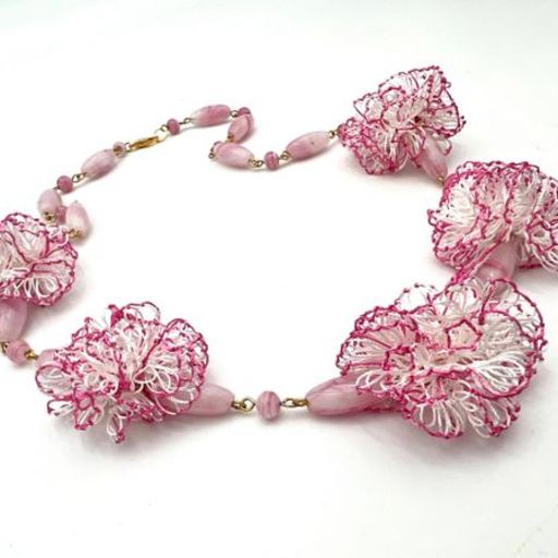 Pink Clove and Czech Glass (2)