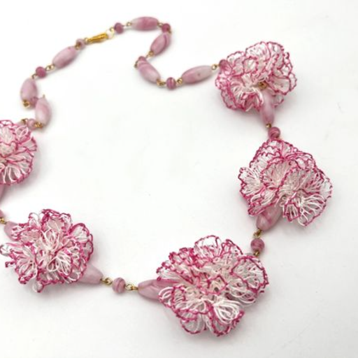 Pink Clove and Czech Glass (4)