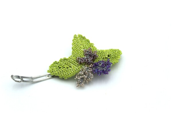 Grape Garden Barrette